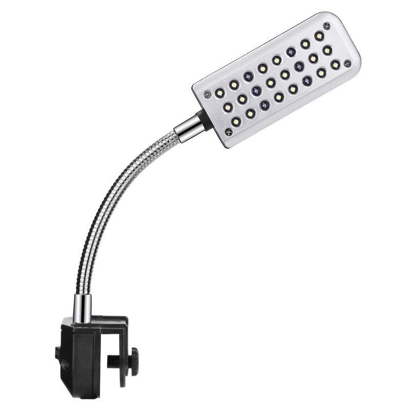 DaToo Aquarium Light Small LED Clip Light for Fish Tank, 1 Yr Warranty - Image 1
